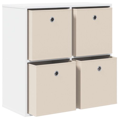 Служебен шкаф с чекмедже Бяло 68,5 x 32 x 67 см