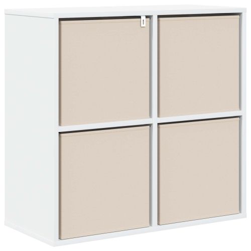 Служебен шкаф с чекмедже Бяло 68,5 x 32 x 67 см