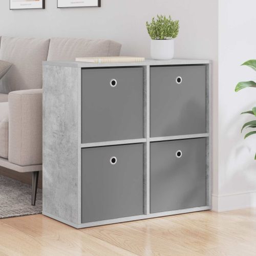 Служебен шкаф с чекмедже Циментено сиво 68,5 x 32 x 67 см