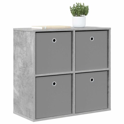Служебен шкаф с чекмедже Циментено сиво 68,5 x 32 x 67 см