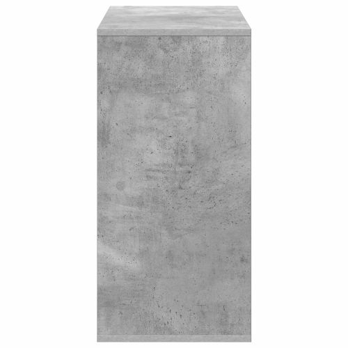 Служебен шкаф с чекмедже Циментено сиво 68,5 x 32 x 67 см