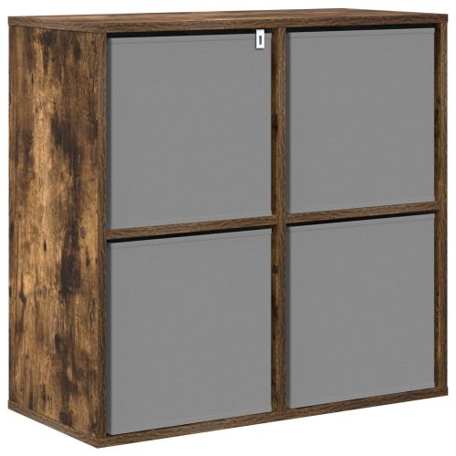 Служебен шкаф с чекмедже Димян дъб 68,5 x 32 x 67 см