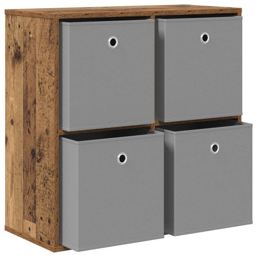 Служебен шкаф с чекмедже Старо дърво 68,5 x 32 x 67 см