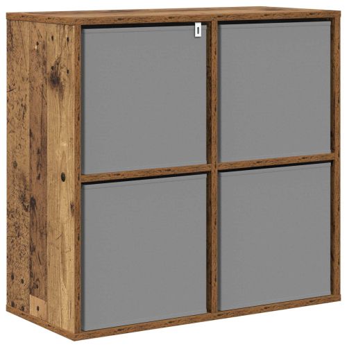 Служебен шкаф с чекмедже Старо дърво 68,5 x 32 x 67 см