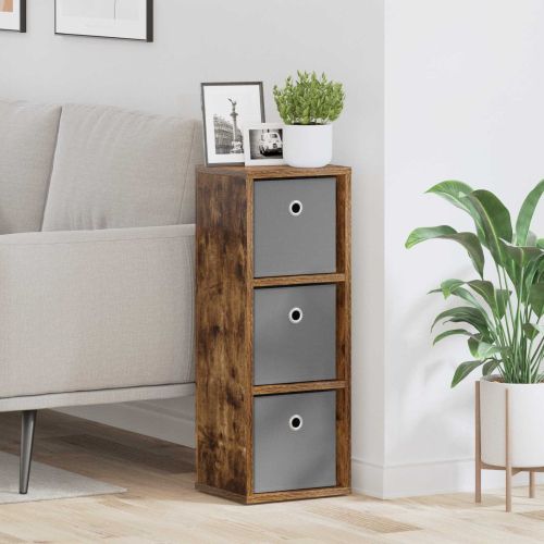 Служебен шкаф с чекмедже Димян дъб 25,5 x 22 x 69,5 см