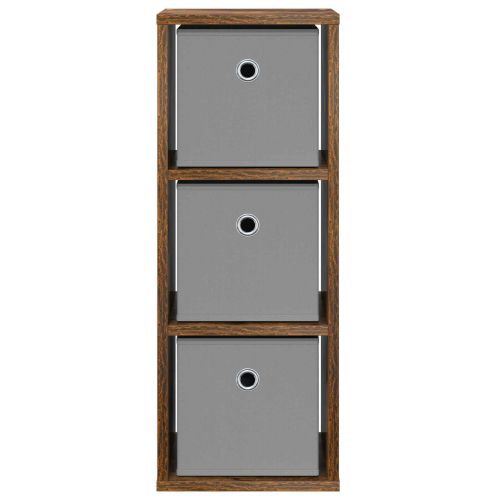 Служебен шкаф с чекмедже Димян дъб 25,5 x 22 x 69,5 см