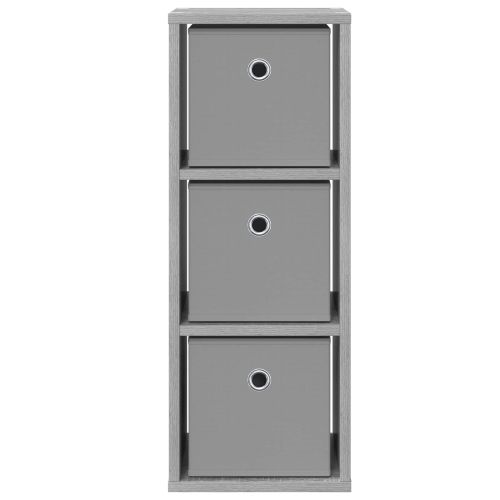 Служебен шкаф с чекмедже Сив Сонома 25,5 x 22 x 69,5 см