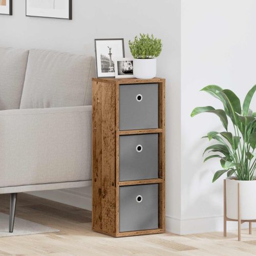 Служебен шкаф с чекмедже Старо дърво 25,5 x 22 x 69,5 см