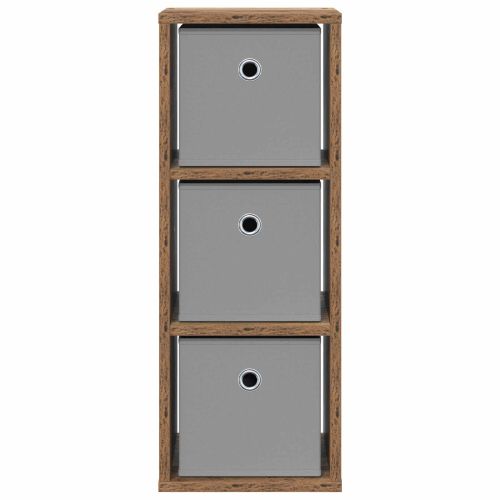 Служебен шкаф с чекмедже Старо дърво 25,5 x 22 x 69,5 см