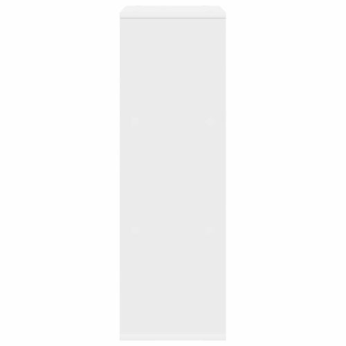 Служебен шкаф с чекмедже Бяло 30,5 x 27 x 84,5 см