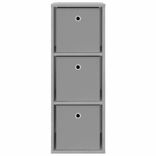 Служебен шкаф с чекмедже Сив Сонома 30,5 x 27 x 84,5 см