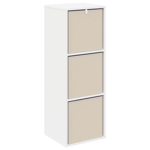 Служебен шкаф с чекмедже Бяло 35 x 32 x 99,5 см