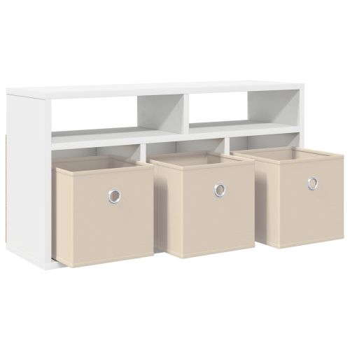 Долно шкафче с чекмедже Бяло 72 х 22,5 х 38 см