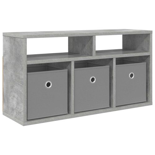 Долно шкафче с чекмедже Циментено сиво 72 х 22,5 х 38 см