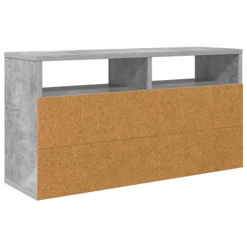 Долно шкафче с чекмедже Циментено сиво 72 х 22,5 х 38 см