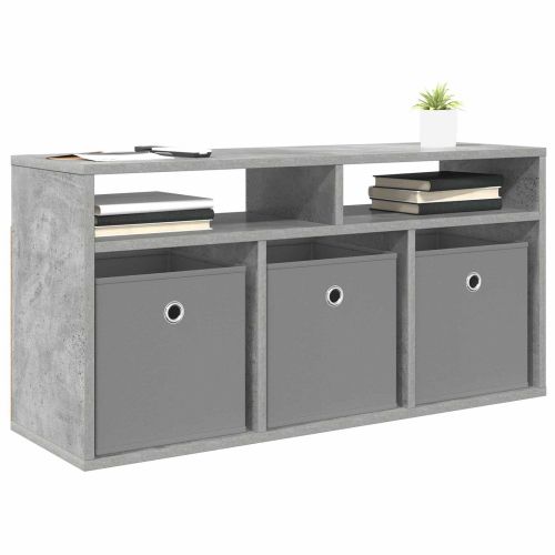 Долно шкафче с чекмедже Циментено сиво 87 x 27,5 x 43 см