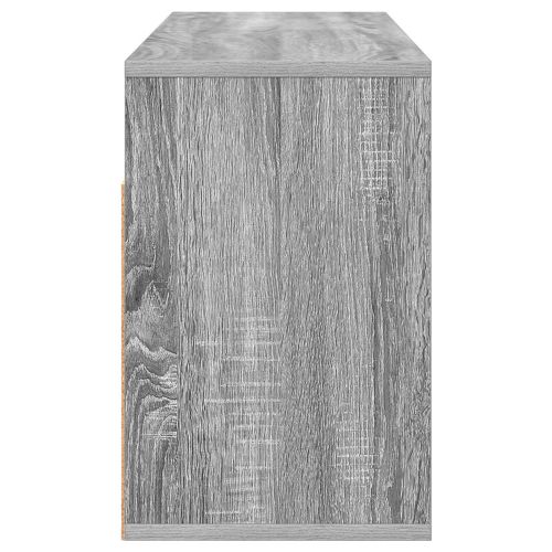 Долно шкафче с чекмедже Сив Сонома 87 x 27,5 x 43 см