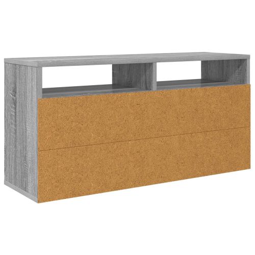 Долно шкафче с чекмедже Сив Сонома 87 x 27,5 x 43 см