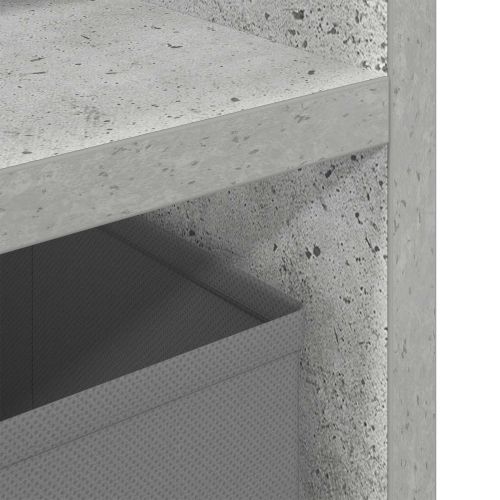 Долно шкафче с чекмедже Циментено сиво 102 x 32 x 48,5 см