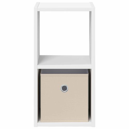 Нощно шкафче Бяло 25,5 x 22 x 49,5 см Инженерно дърво
