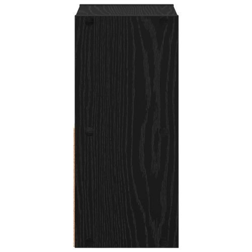 Нощно шкафче Черния дъб 25,5 x 22 x 49,5 см Инженерно дърво