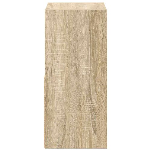 Нощно шкафче с чекмедже 2 pcs Сонома дъб 25,5 x 22 x 49,5 см