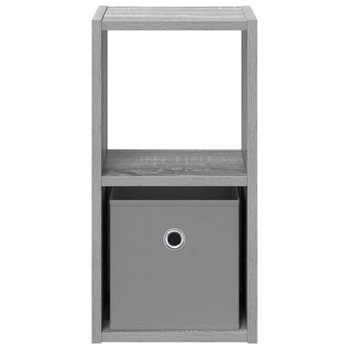 Нощно шкафче Сив Сонома 25,5 x 22 x 49,5 см Инженерно дърво