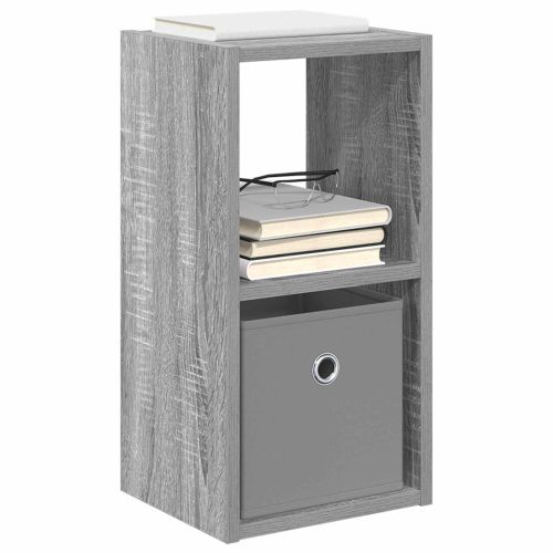 Нощно шкафче с чекмедже 2 pcs Сив Сонома 25,5 x 22 x 49,5 см
