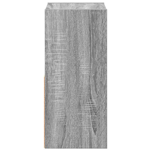 Нощно шкафче с чекмедже 2 pcs Сив Сонома 25,5 x 22 x 49,5 см