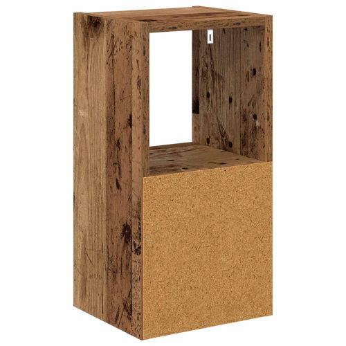 Нощно шкафче Старо дърво 25,5 x 22 x 49,5 см Инженерно дърво