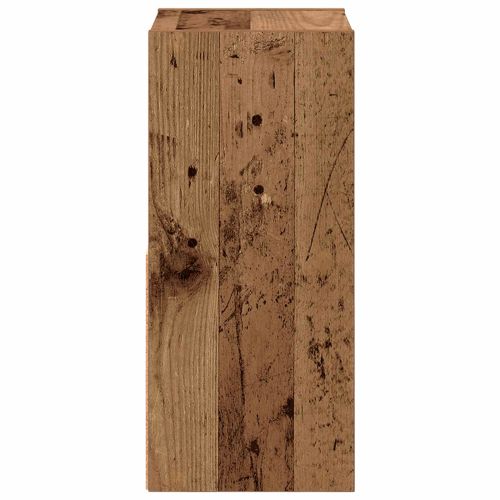 Нощно шкафче с чекмедже 2 pcs Старо дърво 25,5 x 22 x 49,5 см
