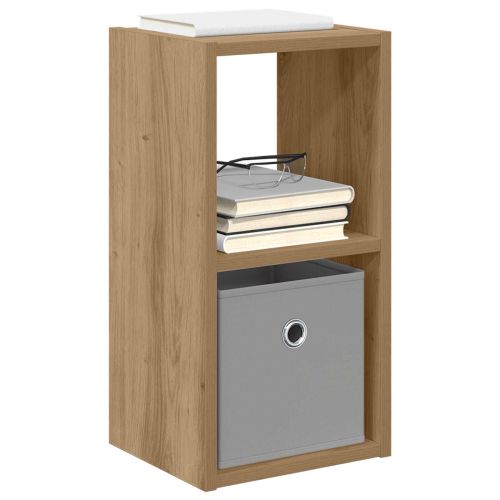 Нощно шкафче 2 pcs Дъб 25,5 x 22 x 49,5 см Инженерно дърво