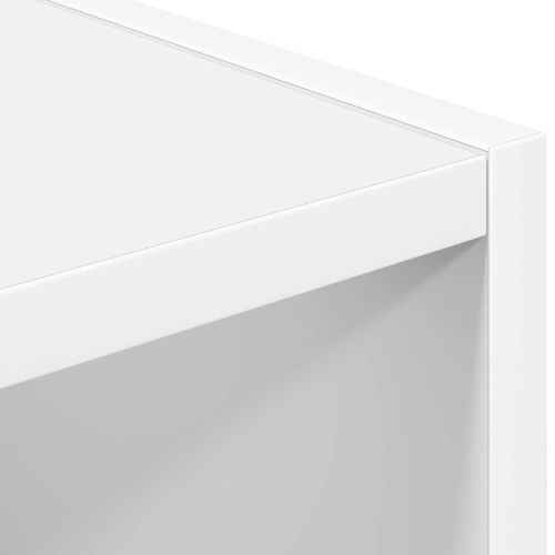 Нощно шкафче Бяло 30,5 x 27 x 59,5 см Инженерно дърво