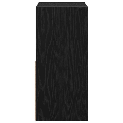 Нощно шкафче с чекмедже 2 pcs Черния дъб 30,5 x 27 x 59,5 см