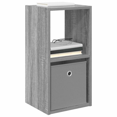 Нощно шкафче Сив Сонома 30,5 x 27 x 59,5 см Инженерно дърво