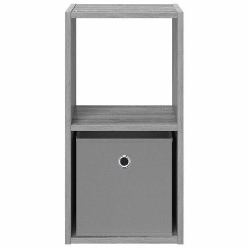 Нощно шкафче Сив Сонома 30,5 x 27 x 59,5 см Инженерно дърво