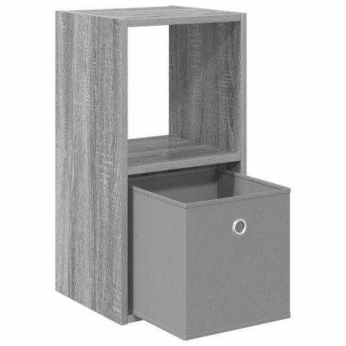 Нощно шкафче с чекмедже 2 pcs Сив Сонома 30,5 x 27 x 59,5 см