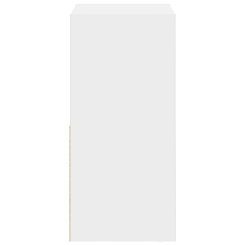 Нощно шкафче 2 pcs Бяло 35 x 32 x 68,5 см Инженерно дърво