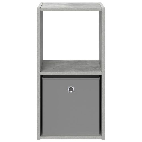 Нощно шкафче Циментено сиво 35 x 32 x 68,5 см Инженерно дърво