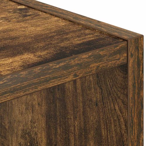 Нощно шкафче 2 pcs Димян дъб 35 x 32 x 68,5 см Инженерно дърво