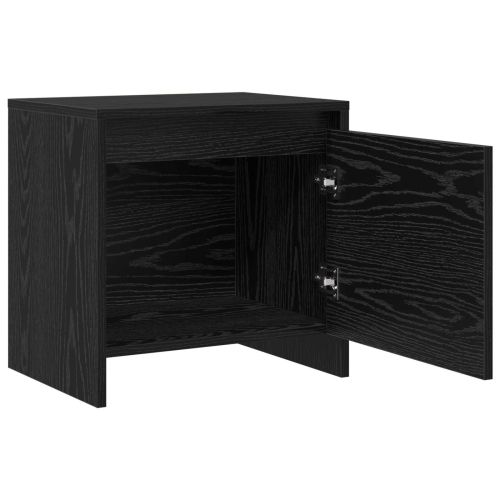Нощен шкаф Черния дъб 45 x 34 x 44,5 см Инженерно дърво