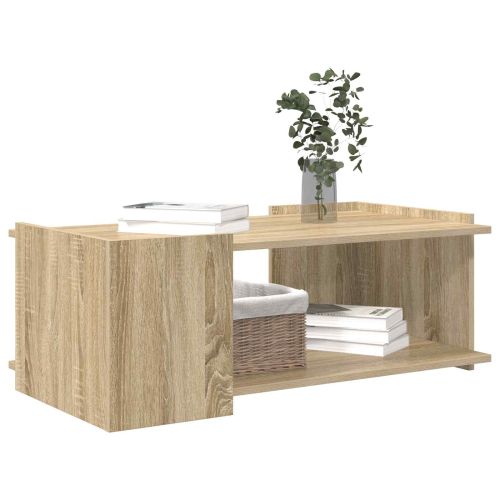 Масичка за кафе Дъб сонома 90 x 50 x 33 см Инженерна дървесина
