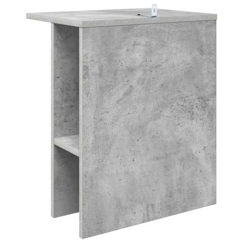 Масичка за кафе 2 pcs Бетонно сиво 40 x 30 x 49 см
