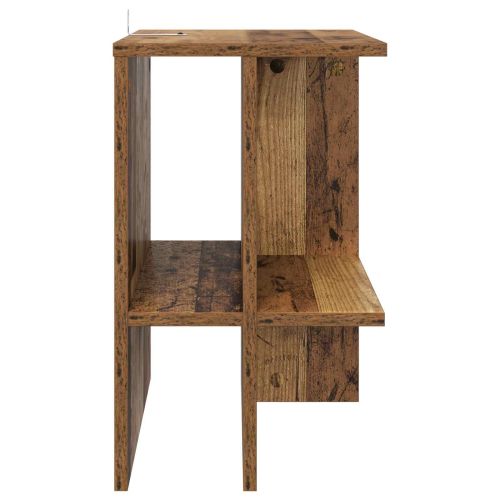 Масичка за кафе 2 pcs Старо дърво 40 x 30 x 49 см