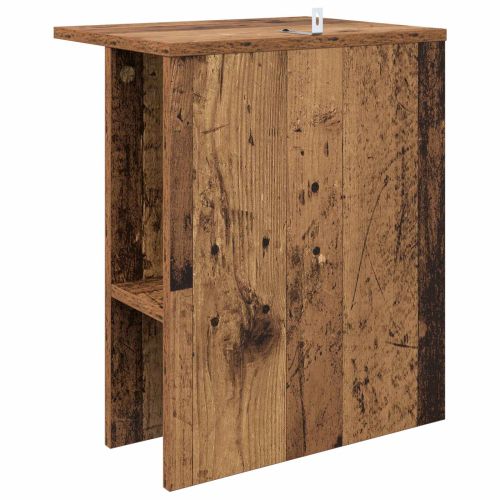 Масичка за кафе 2 pcs Старо дърво 40 x 30 x 49 см