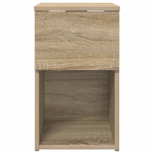Шкаф за легло 2 pcs Дъб сонома 29 х 31,5 х 49 см