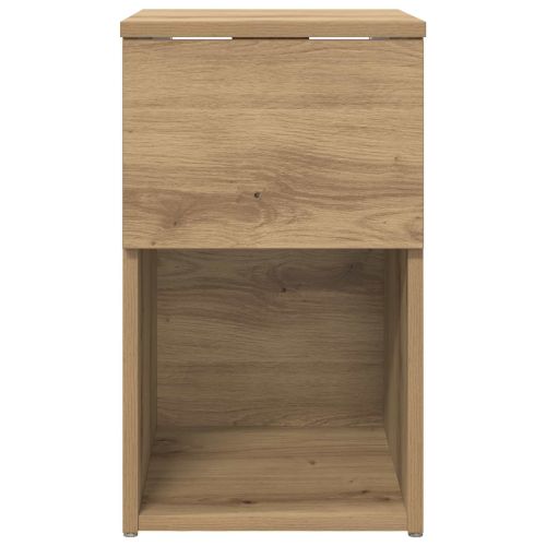 Шкаф за легло 2 pcs Дъб артизан 29 х 31,5 х 49 см