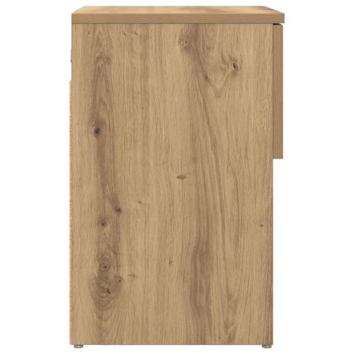 Шкаф за легло 2 pcs Дъб артизан 29 х 31,5 х 49 см