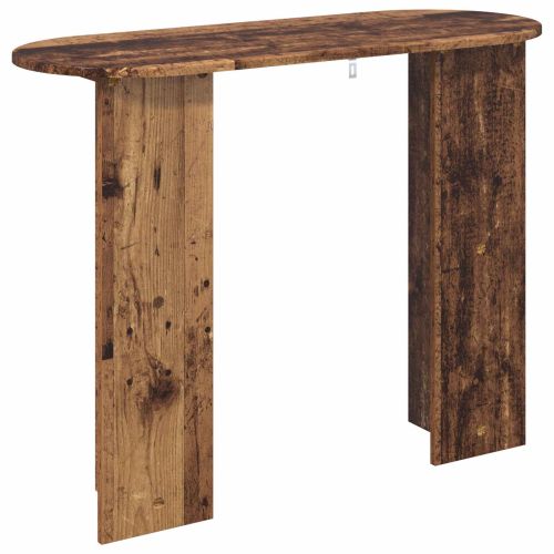 Конзолна маса със съхранение Старо дърво 100 x 39,5 x 75 см