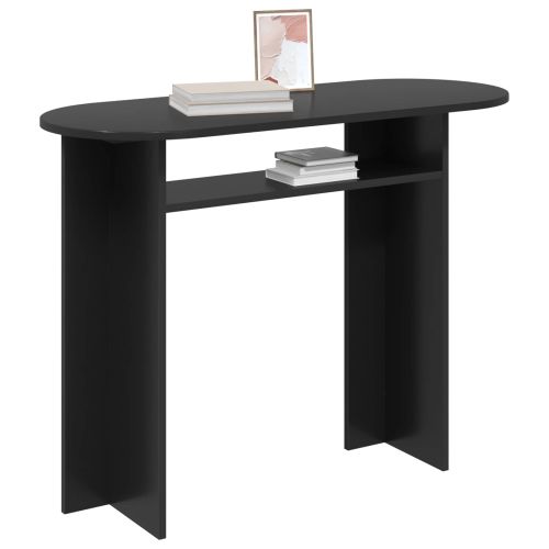 Конзолна маса Черен дъб 100 x 39,5 x 75 см Инженерна дървесина